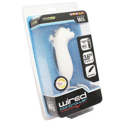 KMD Wii Komodo Nunchuck White