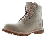 Timberland Women's 6-Inch Premium Boots, Light Pink Nubucl, 8 US