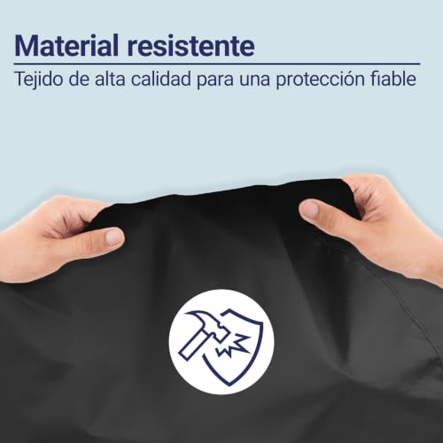 Miniatura 5 de Zamboo Funda Impermeable Para Remolque De Bicicleta - Cubierta Universal Para Remolques Compatible Con Thule Croozer Tiggo - Fundas Con Bolsa Y Apertura Para Candado - Garaje Plegable - Negro
