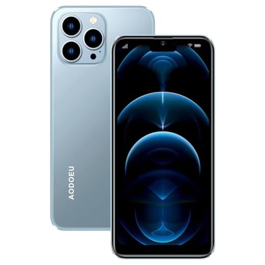 AODOEU Smartphone Offerta del Giorno, 6.3" IPS, 32GB ROM 4GB RAM Cellulare, Smartphone Android 11, Telefoni Mobile 4850mAh Batteria, 8MP Doppia Fotocamera & SIM/GPS/Cellulari e Smartphone (Blu)
