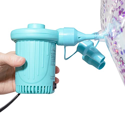 PoolCandy Easy to use Inflate-Mate Air Pump in Blue with Extended Cord. Air Pump with Multiple noozles. by Poolcandy - Used condition - US$21.24