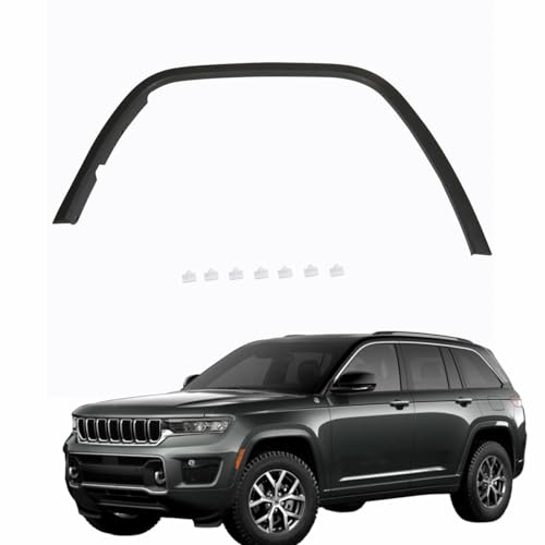 labwork Front Left Side Wheel Fender-Flare Molding Trim Replacement for 2016-2022 Grand Cherokee 5XT69RXFAC
