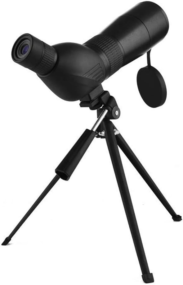 Binoculares portátiles Alta Potencia, telescopio monocular HD 45 x 60, monocular Nocturno Impermeable, con trípode para Smartphone, Ideal para observación Aves, Camping y Senderismo.