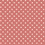 Dots on Pink Background - Red