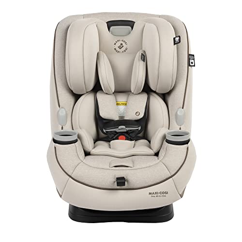 Maxi Cosi Pria All-in-One Car Seat, 3in1, Convertible from Infant to Toddler, rear and forward facing, booster mode, washable Seat Cover, Desert Wonder