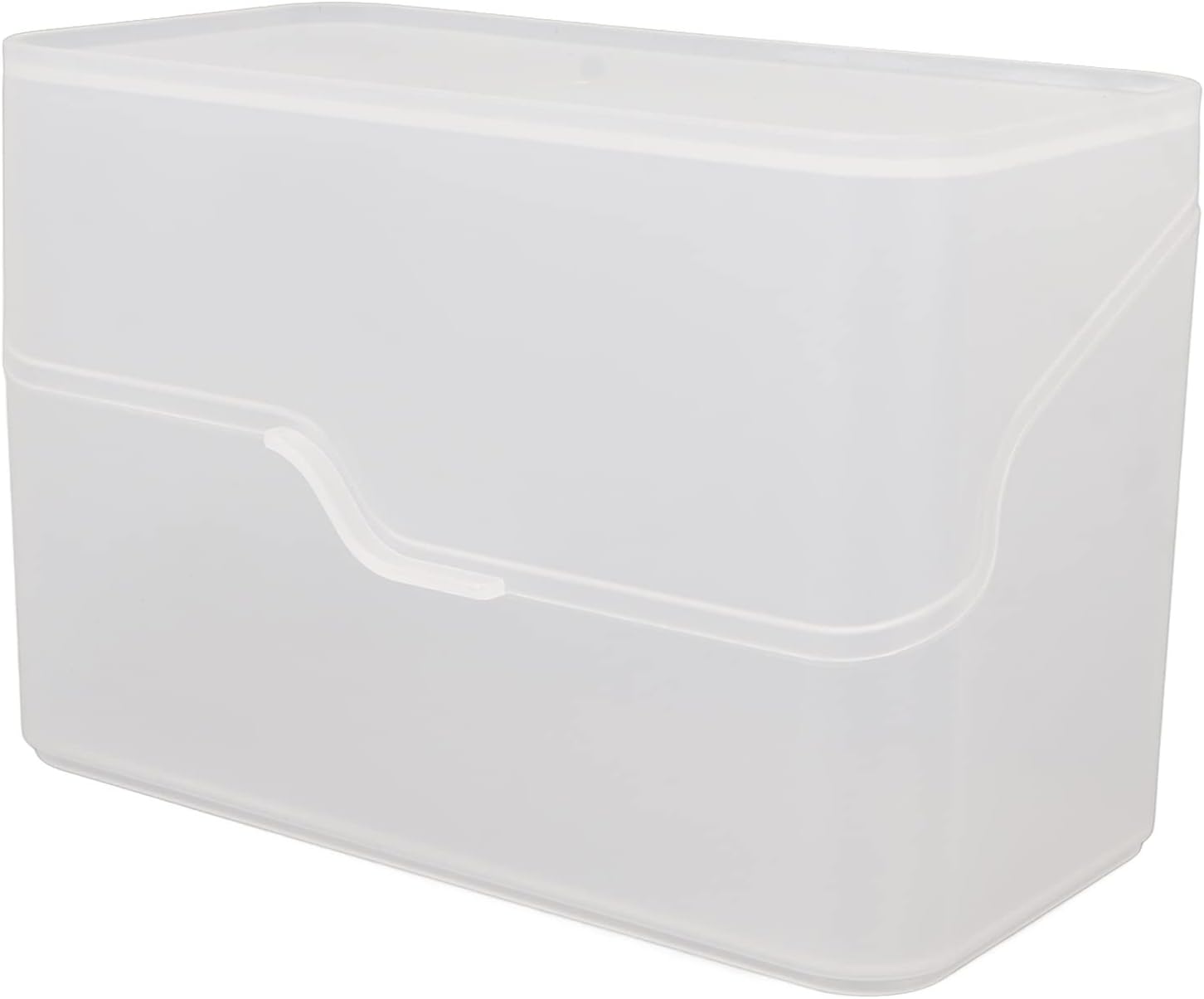 FILFEEL Cosmetics Storage Box with Lid - Desktop for Makeup Lipstick Skincare Tools Large Capacity PP Material Portable Design (Pack)