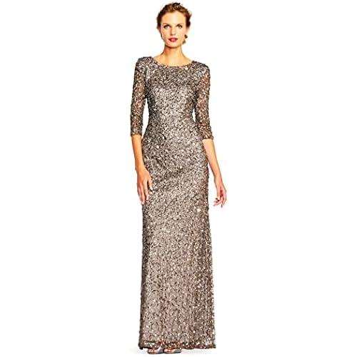 Adrianna Papell Women's Beaded Gown