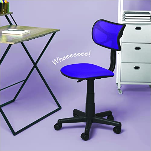 Urban Shop Swivel Mesh Desk Chair, Purple #TOP1