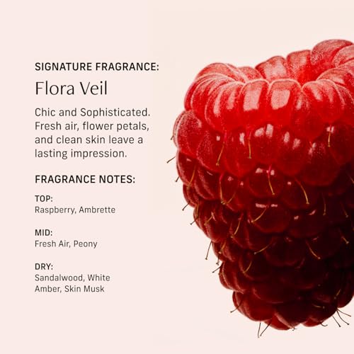 Perfume Oil Roll-On. Travel-Friendly Flora Veil Fragrance With Raspberry, Peony, and White Amber Notes. Long-Lasting Essential Oil Parfum For Women and Men. 0.5 Fl Oz Scented Rollerball Bottle4