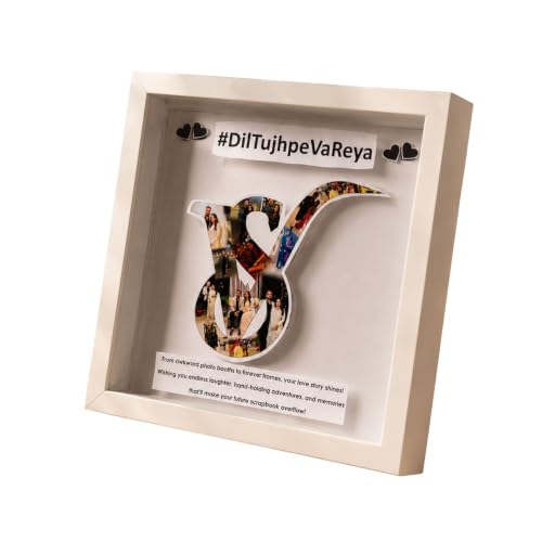 Image of HBH Personalized 3D Photo Frame Customized Home Display Keepsake