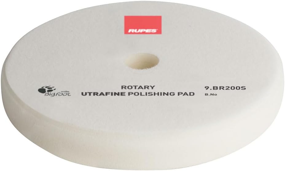 Rupes Rotary Ultra Fine White Foam Pad - 7"
