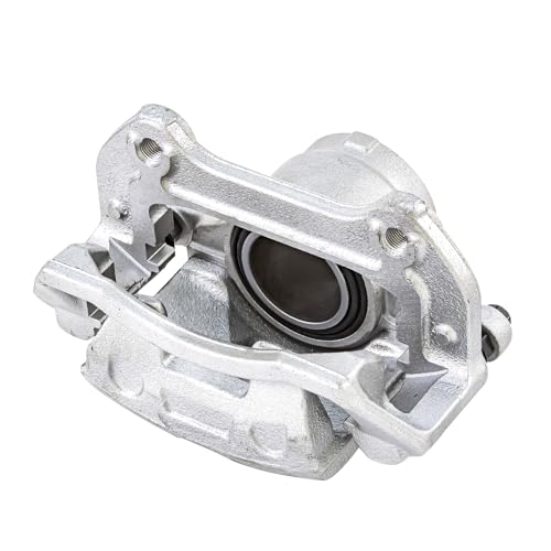 Image of Detroit Axle - Front 2pc Brake Calipers for Hyundai Kona Electric Sonata, 2 Disc Brake Calipers w /Bracket Replacement