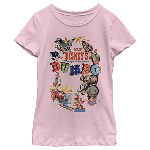 T-shirt Disney fille rose ample et doux fini la gêne pendant les jeux