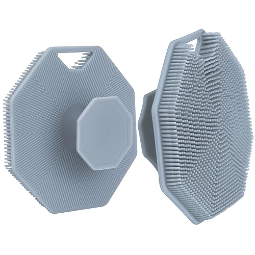 Silicone Body Scrubber, Body Scrubber, Loofah Exfoliating Body Scrubber, Body Scrubbers For Use In Shower, Shower Scrubber For Body, Silicone Loofah, Body Brush, Exfoliating Brush, Shower Accessories