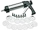 Suuker Stainless Steel Cookie Press Gun Set with 13 Discs and 8 Icing Tips Suuker Stainless Steel Cookie Press Gun Set with 13 Discs and 8 Icing Tips