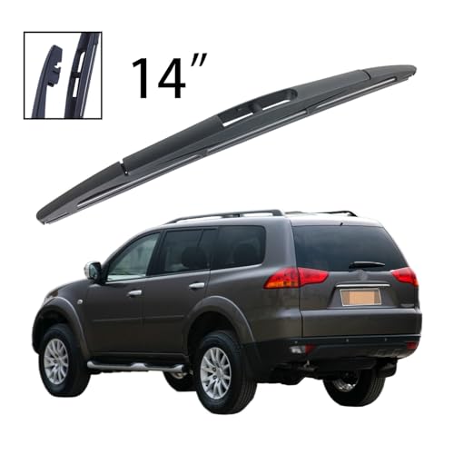 Limpiaparabrisas trasero con barrido silencioso para coche Mitsubishi Pajero Sport MK2 2