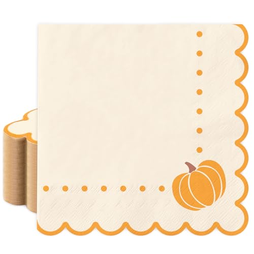 Suministros de fiesta para Acción de Gracias con servilletas de papel de otoño