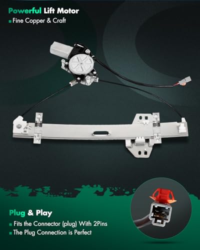 Image of SCITOO Power Window Regulator with Motor for Acura for MDX