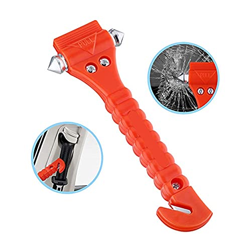 Xiboya Textile Muti-Function Car Safety Hammer-Seatbelt Cutter And Glass Window Punch Breaker For Survival(Package Of 4) #TOP6