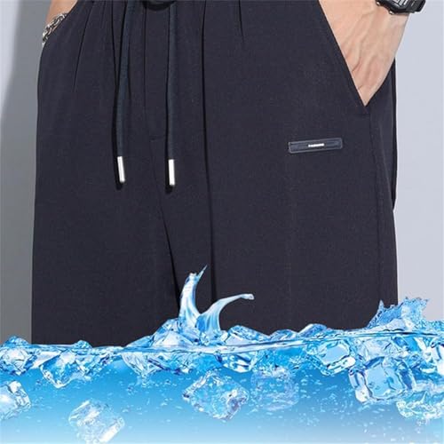 Aerostrides - Pull on Waffle Stretch Casual Pants, Aerostrides Pants Men, Ultra Stretch Breathable Casual.2