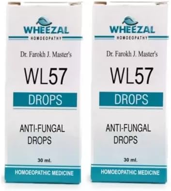 Generic WL-57 Anti-Fungal Drops (30ml, Pack of 2), White