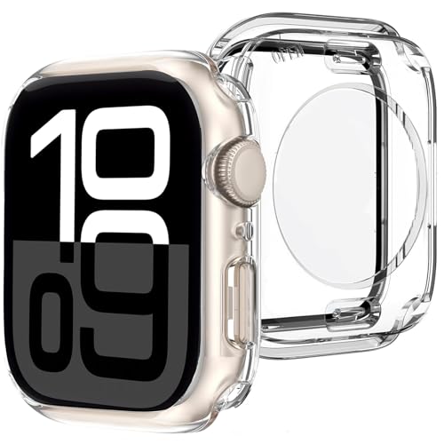 Flydori AbvEHb` Jo[ h Apple Watch Series11/10/9/8/7/6/5/4/Se/Se2/Se3 񐢑P[XΉ 46mm/42mm/44mm/40mm/45mm/41mm 2 in 1 O̕ی PC+K