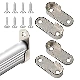 🔩【Installation facile】 Chaque support de tringle est conçu pour être monté rapidement avec les vis incluses, vous offrant une expérience d'installation simple et pratique. Convient à tout type de tringle, idéal pour vos espaces de rangement.