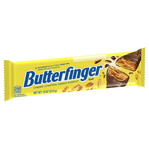 Butter Finger Bar 53.8 g (Pack of 6)