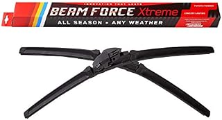 Beam Force XTREME 26”+18” Wiper Blades w/Japanese Fukoku Rubber for Longest Life, 6-MO
