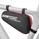 ROCKBROS Bolsa Triangular Cuadro Bicicleta, Bolsa de Almacenamiento para MTB BMX Bicicleta Carretera Ciclismo