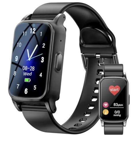 Medical Life Alert Bracelet for Senior Women and Men - Wearable Adult Fall Detection, GPS Tracker Watch, and Emergency Call Button for Alzheimer Patients - Personal Elderly Assistance Systems for Home