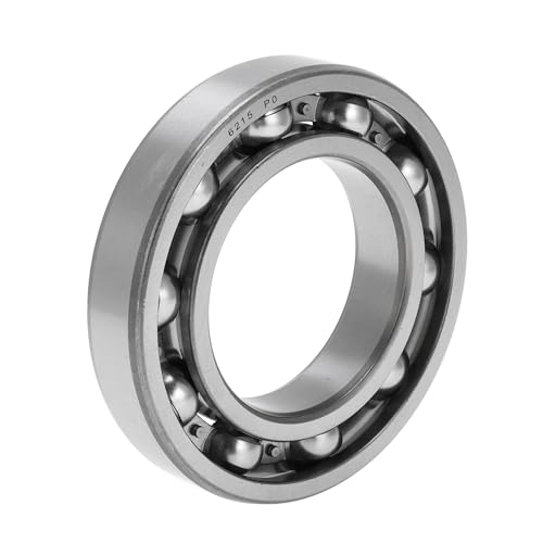Image of X AUTOHAUX 6215 Deep Groove Ball Bearings P0 75x130x25mm Lubricated Bearings Open Type Silver Tone Scooter Skateboard Wheel
