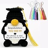 Celebrate Graduation and Christmas Graduation Crochet Gnome - The for Friends, Family, Students, Kids, Great for Home or Office Decoration, Uplifting Self-Motivation, Unique Keepsake