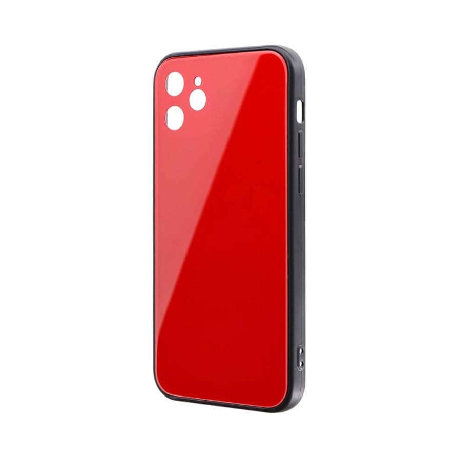 KOSPH case+glass iPhone12 ローズ iPhoneケース Amazon.co.jp: ルプラス iPhone 12 背面フラットガラスケース