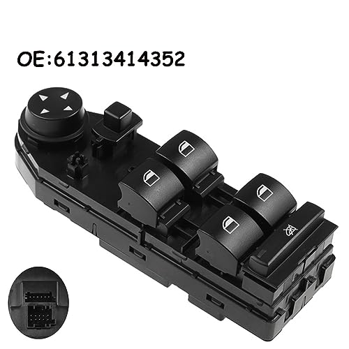 Interrupteur lève-vitre de rechange pour BMW X3 E83 commande de rétroviseur - 2