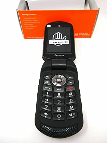 Kyocera At&T Flip Phone Gsm 4G Lte Dura Xe E4710 Rugged Att Waterproof, Dustproof, Tough, Strong , Shock-Resistant (Renewed) #TOP2