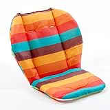 Universal, adecuado para la mayoría de los carros, sombrillas, carros de jardinería, sillas de comedor, sillones de coche. Tejido suave, colores múltiples. Tamaño: alrededor de 65 * 50 cm / 25.59 * 19.69 pulgadas.