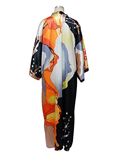 Vakkest Sheer Chiffon Blouse Tops Kimono Cardigan For Women Ladies Girls Females Lightweight Long Cover Up Caftan #TOP5
