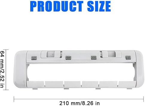 Main Brush Cover Accessories for Xiaomi X20+, for Dreame L40 Ultra AE4, L20 Ultra, X40 Ultra, X30 Ultra, L10s Pro Ultra Heat, L10s Pro Gen 2, L10 Ultra, L10s Ultra,W10S Replacement Parts