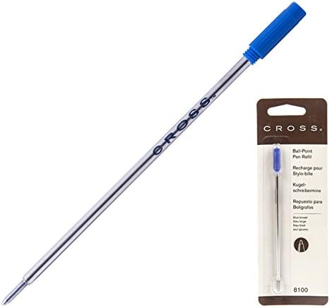 Cross Ballpoint Pen Refill, Pack of 2, Broad, Black