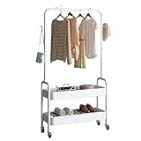 Facile da installare: i nostri espositori for abbigliamento sono facili da installare, con tutti gli elementi di fissaggio necessari inclusi nel nostro set. Ci sono fori preforati su ogni binario, basta stringere le viti ed è pronto for l'uso. Facile da installare anche se sei una ragazza.