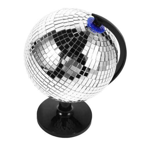 CIYODO Galaxy Ball Illuminated Globe Disco Mirror Ball Style Cool Desk Accessory for Office