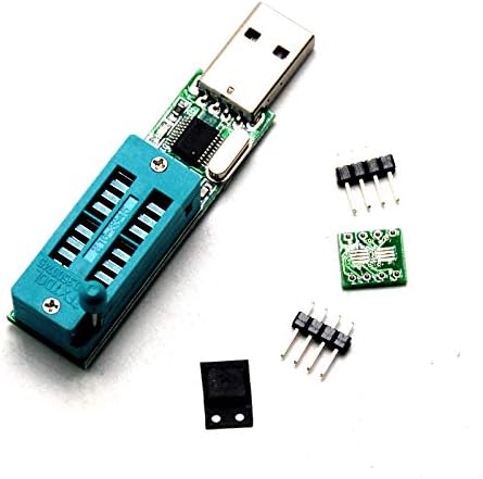 24CXX 24LCXX Programmer EEPROM Reader Writer+24C02 SOP to DIP Block USB ...