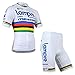 logas Maillot de Cyclisme Pro Homme Maillots de Cyclisme Respirant Cyclisme Jersey 5D Gel Rembourré Respirant Cyclisme Jersey Homme Tenue VTT