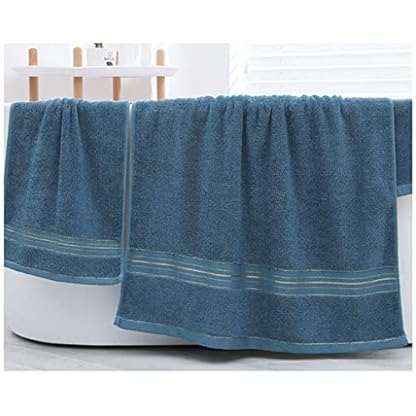 QTYQWC Baumwollhandtuch, Badetuch, dreiteiliges Set, Handtuch-Geschenkbox-Set, Hochzeitsgeschenk, Handtuch-Geschenkbox mit Handgeschenk (3 Stück, 70 x 35 cm + 140 x 70 cm) – Bild 6