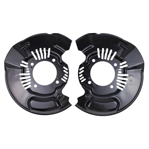 Roneeson Front Left and Right Side Brake Dust Shield for Toyota Tacoma 2005-2023
