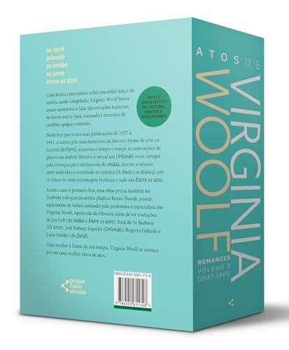 Box Atos de Virginia Woolf: Romances - Vol. 2 (1927-1941) - Nova edição