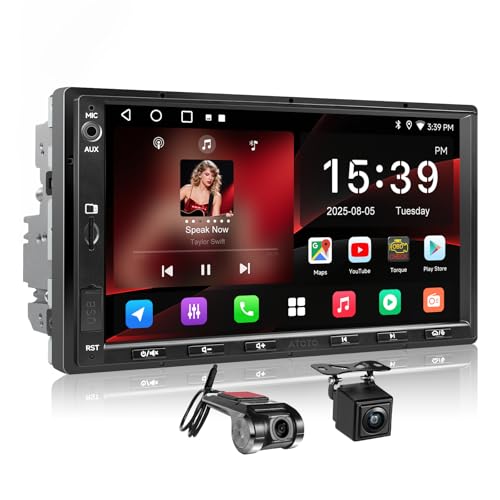 Amazon.co.jp: ATOTOZONE Android 2DIN ディスプレイオーディオ、7