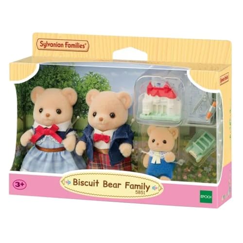 Biscuit Bear Family Set 3 figurines famille ours + accessoires - vue 5