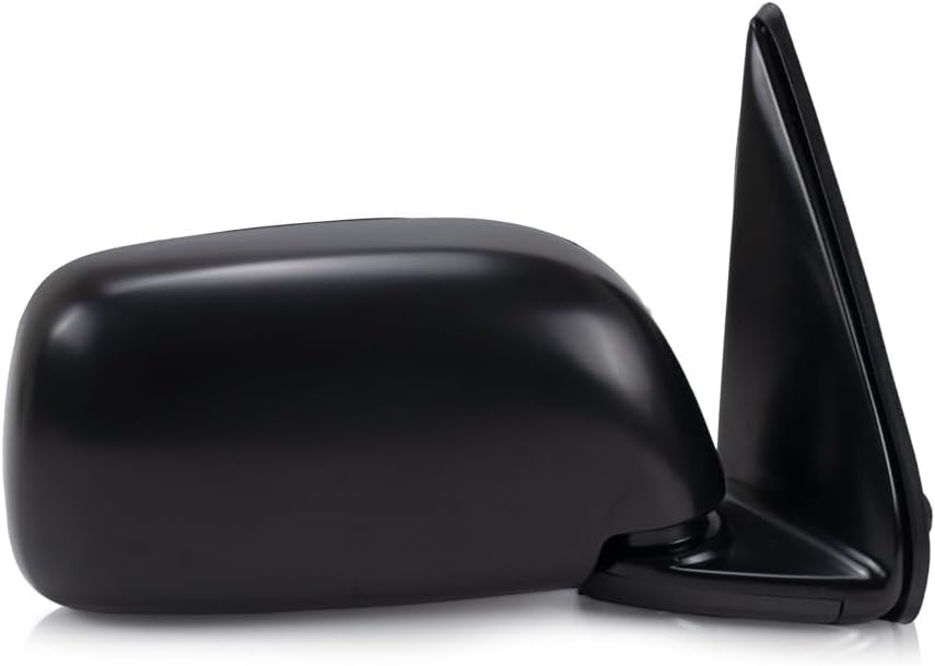 KarParts360 For Toyota Tacoma 1995 96 97 98 99 2000 Door Mirror Passenger Side | Manual | Foldaway | Non-Heated | Black | Convex | Replacement For TO1321116 | 8791004030